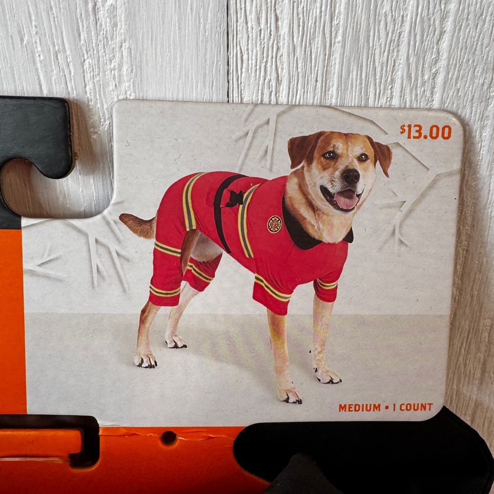 Hyde and Eek! Pet Firefighter Costume